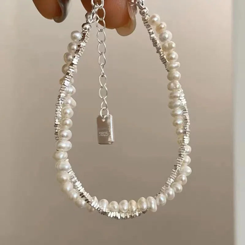 Fashion Silver Color Sparkling Adjustable Bracelets for Women Elegant Gypsophila Fine Bracelet New Wedding Party Jewelry Gifts