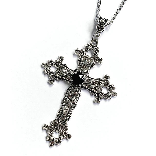 Anime Death Note Necklace Misa Amane Cosplay Detailed Cross Pendant Choker Jewelry Accessories Props Gift
