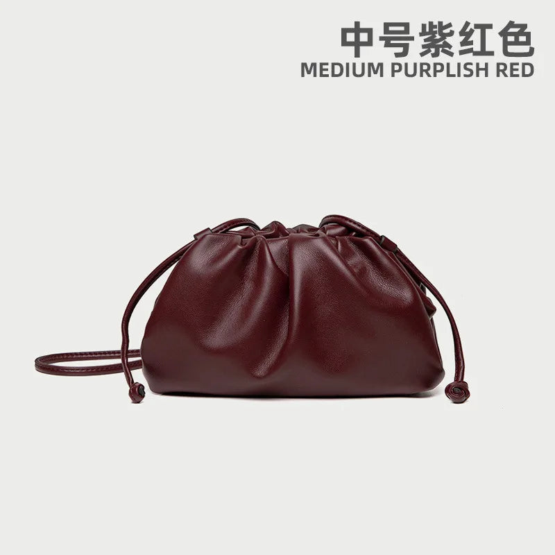 Soft Pu Leather Women Shoulder Bag High Quality Small Cloud Crossbody Bags for Women Fashion Female New Handbags Messenger Bags